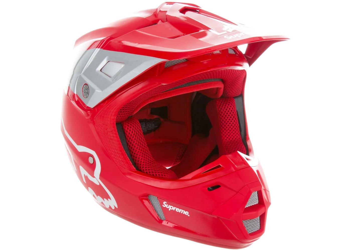 Fox V1 Supreme Helmet Red White